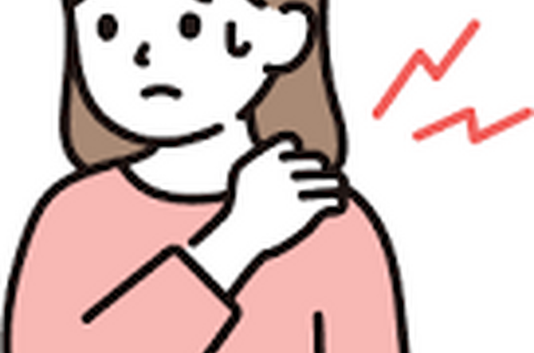 肩凝り女性